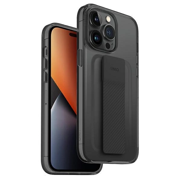 Uniq Heldro Mount case for iPhone 14 Pro Max - grayeng