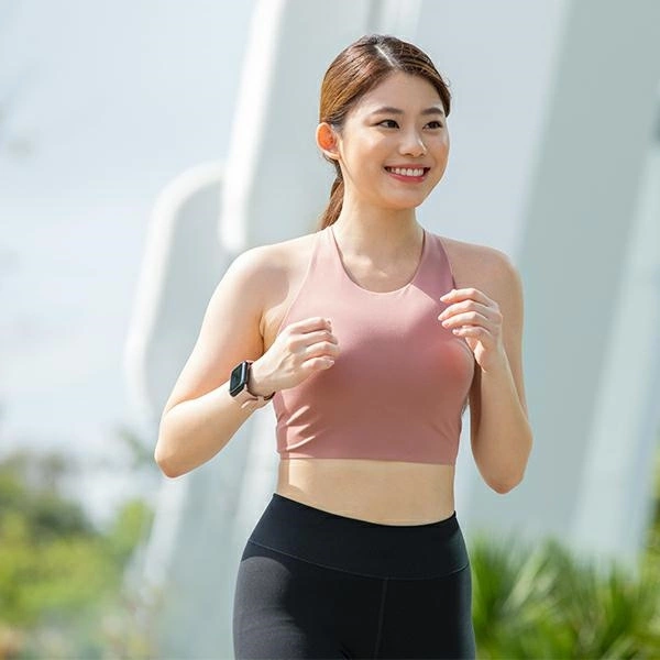 Uniq Linus Apple Watch Series 4/5/6/7/8/SE/SE2 strap 38/40/41mm. Airosoft Silicone pink/blush pinkeng
