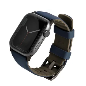 Uniq Linus strap for Apple Watch 1/2/3/4/5/6/7/8/SE/SE2/Ultra 42/44/45/49mm - blueeng