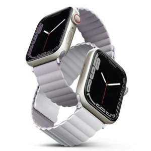 Uniq Revix strap for Apple Watch 1/2/3/4/5/6/7/8/SE/SE2/Ultra 42/44/45/49mm - lilac-whiteeng
