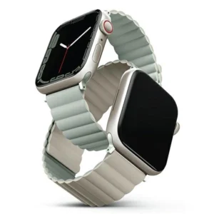Uniq Revix strap for Apple Watch 1/2/3/4/5/6/7/8/SE/SE2/Ultra 42/44/45/49mm - sage-beigeeng