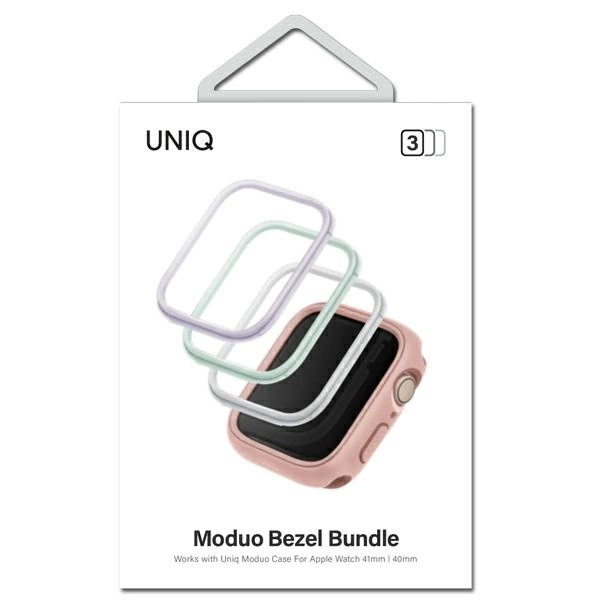 Frame for Uniq Moduo 3in1 case for Apple Watch 4/5/6/7/8/SE/SE2 40/41mm - sage, lilac, whiteeng