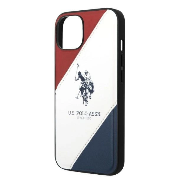 US Polo USHCP14SPSO3 iPhone 14 6.1" white/white Tricolor Embossedeng