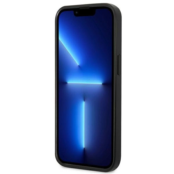 US Polo USHCP14XPFAV iPhone 14 Pro Max 6.7" navy/navy blue Leather Stitcheng