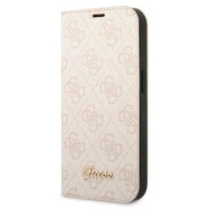 Guess GUBKP14MHG4SHP iPhone 14 Plus 6.7 "pink / pink book 4G Vintage Gold Logoeng