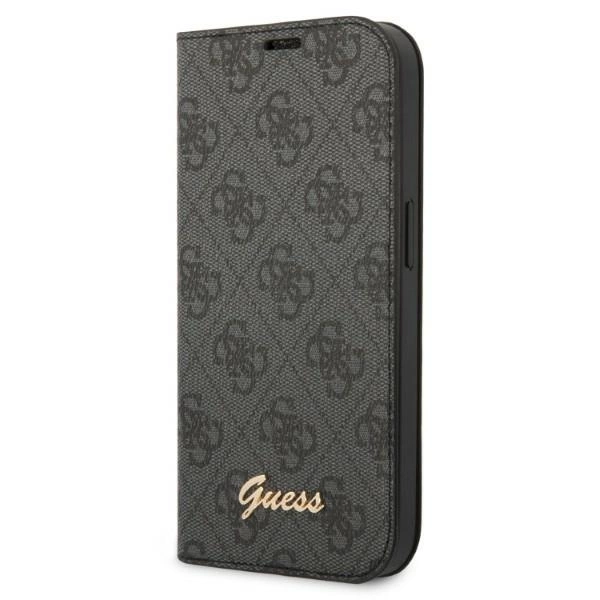 Guess GUBKP14SHG4SHK iPhone 14 6.1 "black / black book 4G Vintage Gold Logoeng