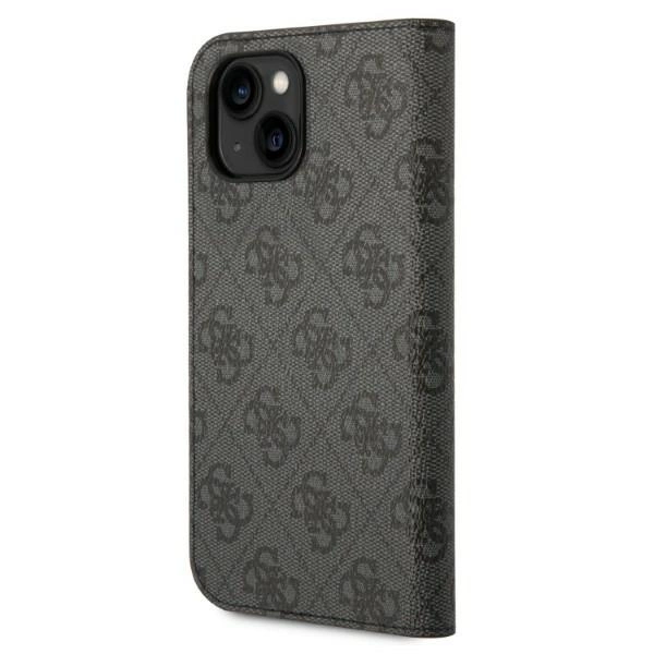 Guess GUBKP14SHG4SHK iPhone 14 6.1 "black / black book 4G Vintage Gold Logoeng