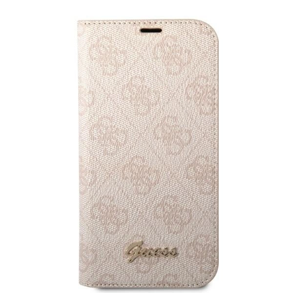 Guess GUBKP14XHG4SHP iPhone 14 Pro Max 6.7 "pink / pink book 4G Vintage Gold Logoeng