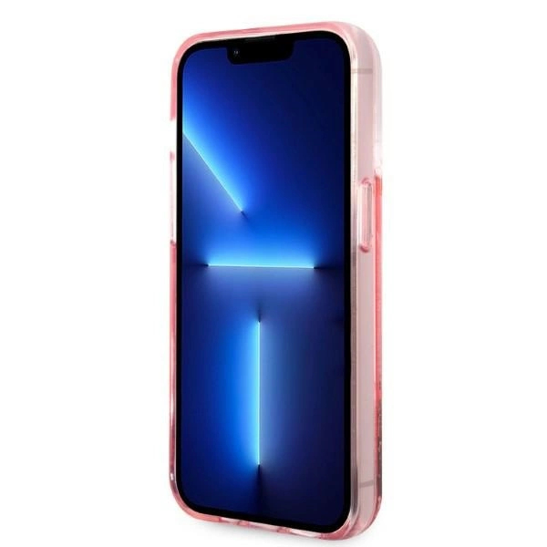 Karl Lagerfeld KLHCP14XLBKLCP iPhone 14 Pro Max 6.7 "pink / pink hardcase Liquid Glitter Big KLeng