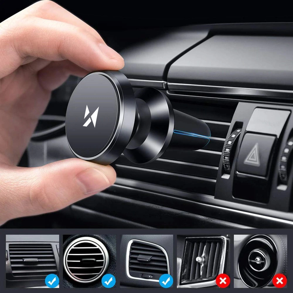 [RETURNED ITEM] Wozinsky magnetic holder for car grille black (WMH-04)eng