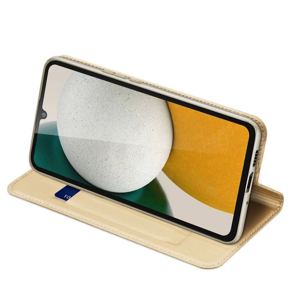 DUX DUCIS wallet case SKIN PRO for SAMSUNG A34 rose