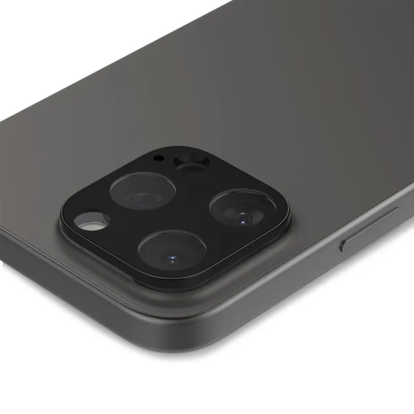 Spigen Optik.tR Camera Protector for iPhone 14 Pro / Pro Max / 15 Pro / Pro Max / 16 Pro / Pro Max - Black 2 pcs.eng