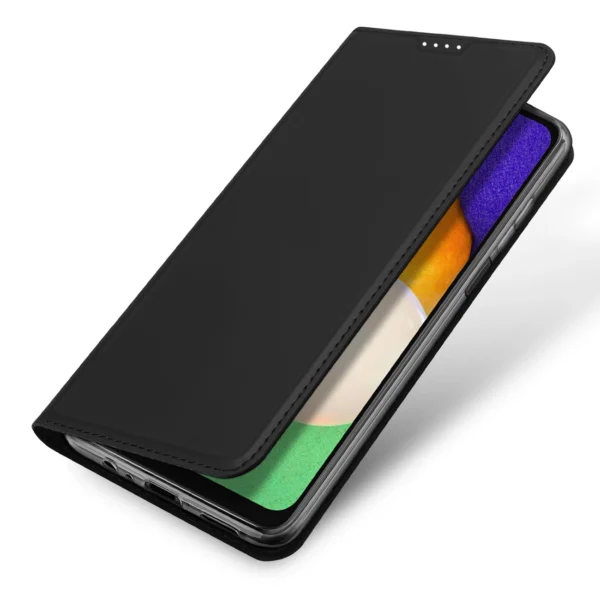 Dux Ducis Skin Pro Case for Samsung Galaxy A14 4G / 5G Cover with Flip Card Wallet Stand Blackeng