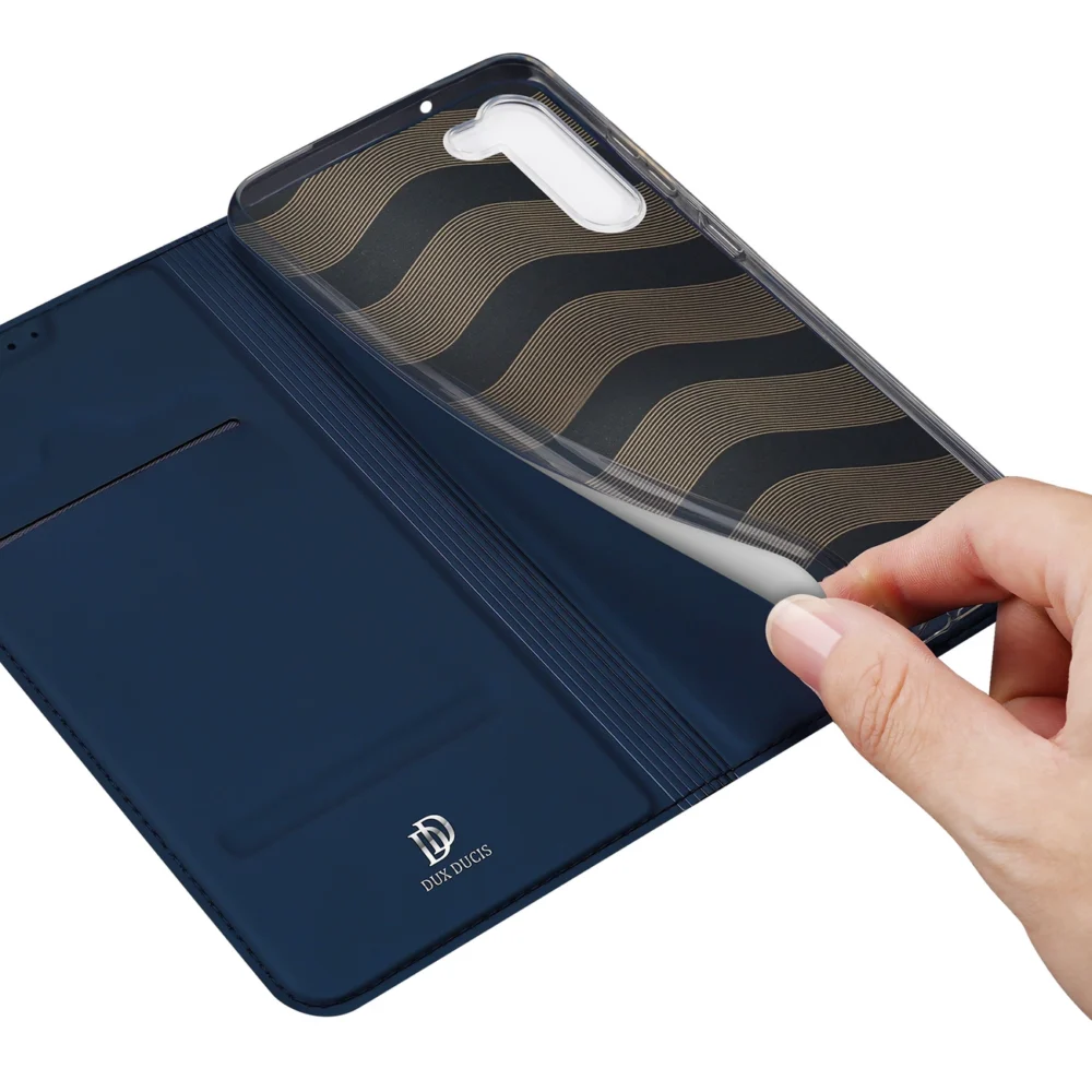 Dux Ducis Skin Pro case for Samsung Galaxy S23 cover with flap card wallet stand blueeng