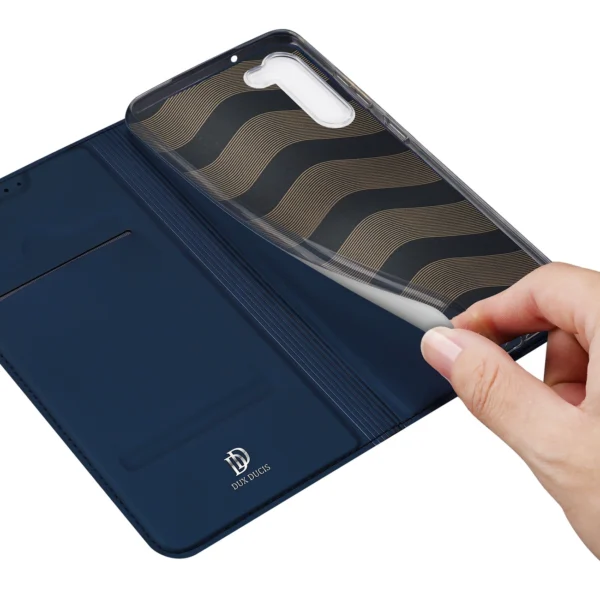 Dux Ducis Skin Pro case for Samsung Galaxy S23 cover with flap card wallet stand blueeng