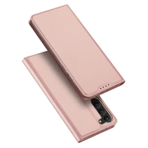 Dux Ducis Skin Pro case for Samsung Galaxy S23+ flip cover card wallet stand pinkeng
