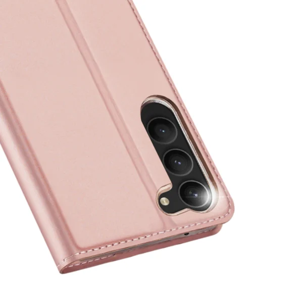 Dux Ducis Skin Pro case for Samsung Galaxy S23+ flip cover card wallet stand pinkeng