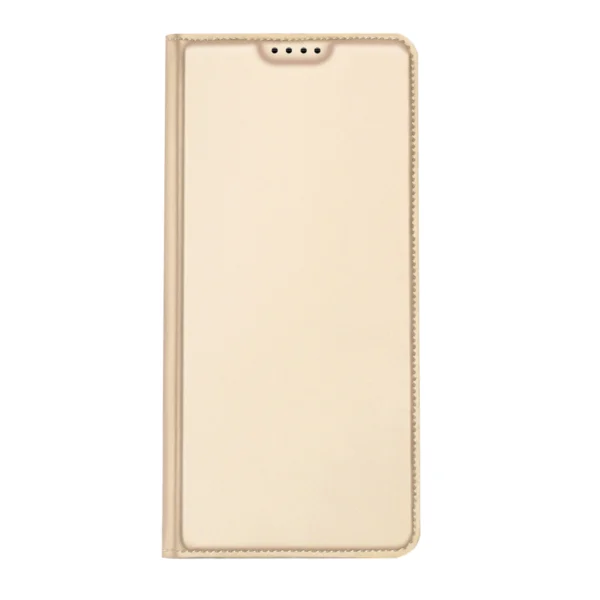 Dux Ducis Skin Pro Case for Samsung Galaxy S23+ Flip Card Wallet Stand Goldeng