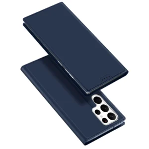 Dux Ducis Skin Pro Case for Samsung Galaxy S23 Ultra Flip Card Wallet Stand Blueeng