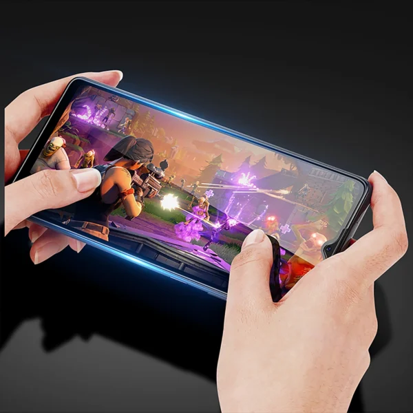 Dux Ducis 9D Tempered Glass Vivo Y16 / Y02s full screen with frame black (case friendly)eng