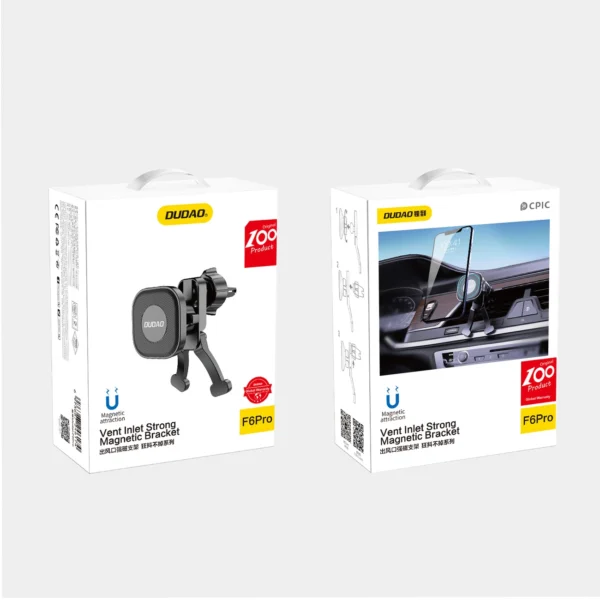 Dudao magnetic car holder for air vent (F6Pro)eng