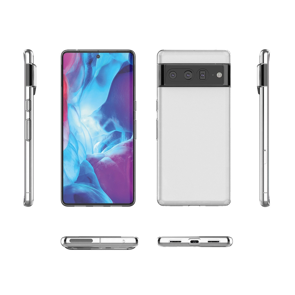 Ultra Clear 0.5mm Google Pixel 7 Pro Case Gel Back Cover Transparenteng