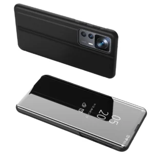 Clear View Case case for Xiaomi 12T Pro / Xiaomi 12T flip cover blackeng