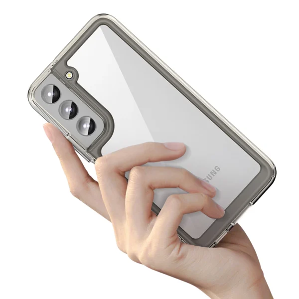 Outer Space Case for Samsung Galaxy S23+ cover with a flexible frame blueeng