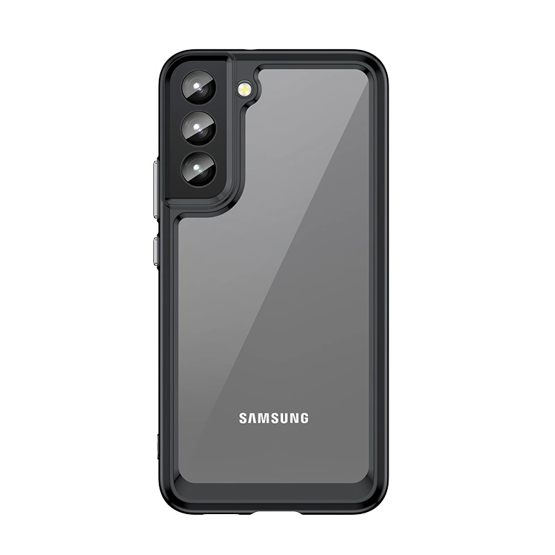 Outer Space Case for Samsung Galaxy S23+ cover with a flexible frame blackeng