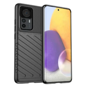 Thunder Case case for Xiaomi 12T Pro / Xiaomi 12T silicone armor case blackeng