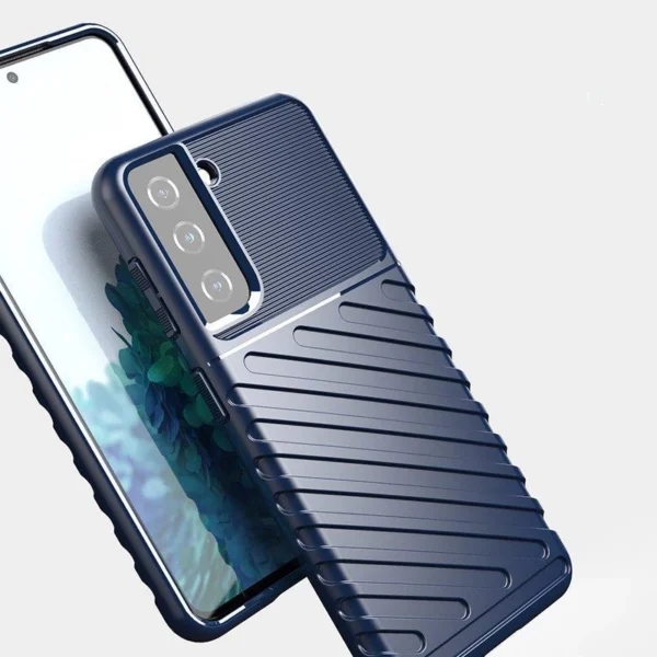 Thunder Case for Samsung Galaxy A14 5G silicone armor case blueeng