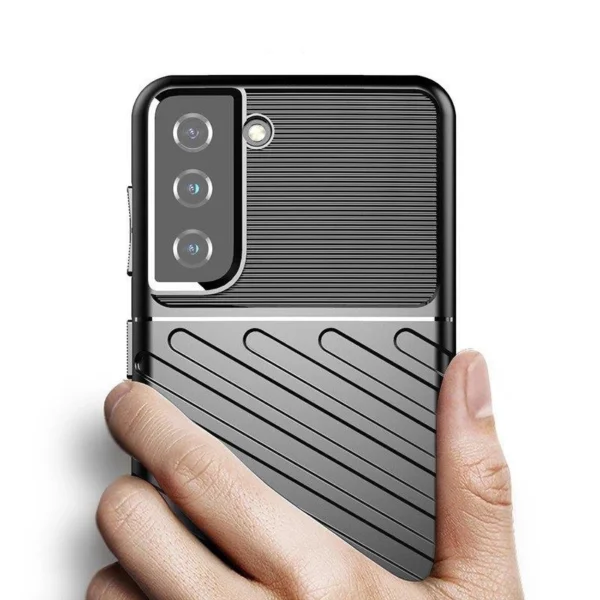 Thunder Case case for Samsung Galaxy S23+ silicone armor case blueeng