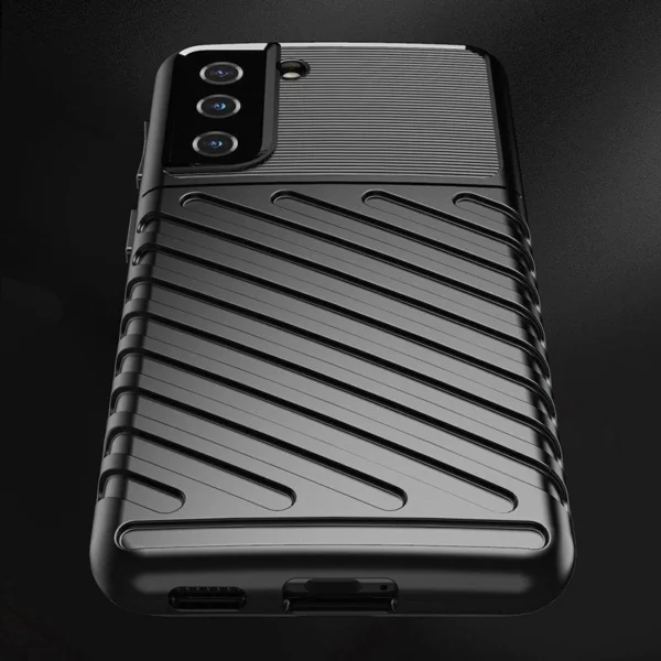 Thunder Case case for Samsung Galaxy S23+ silicone armor case blueeng