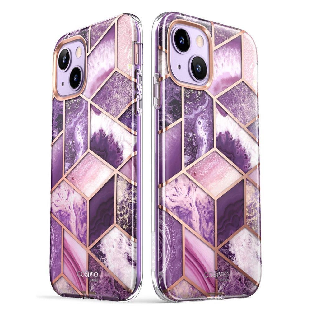 Supcase Cosmo iPhone 14 Plus Case - Pink Marbleeng