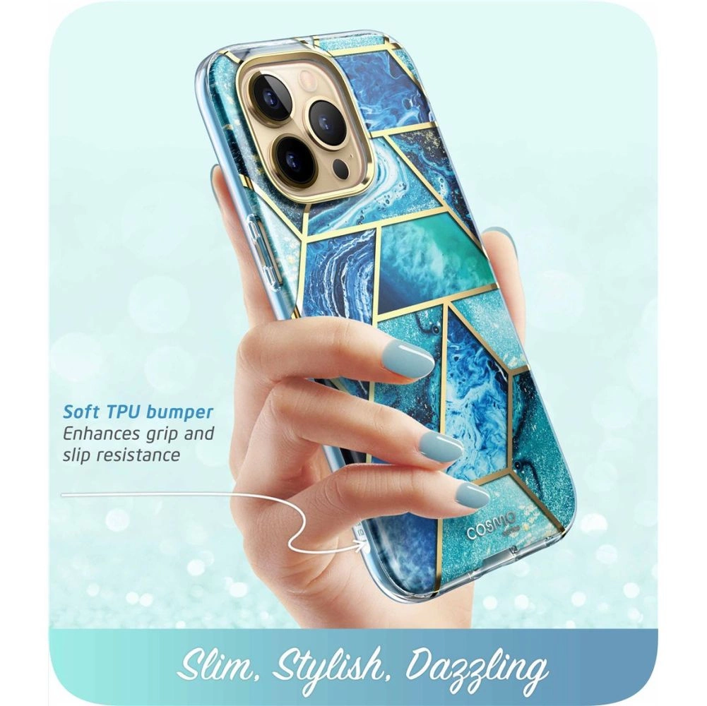 Supcase Cosmo iPhone 14 Pro Max Case - Blueeng