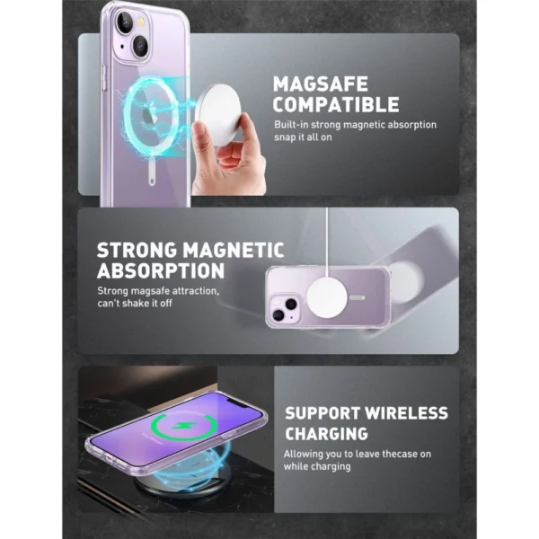 Supcase UB Mag Case with MagSafe for iPhone 14 Plus - Cleareng