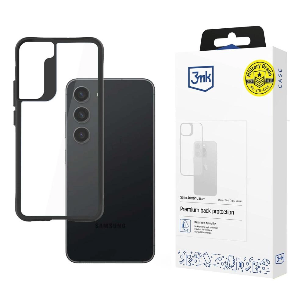 Samsung Galaxy S23 5G - 3mk Satin Armor Case+eng