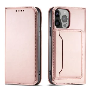 Magnet Card Case for Samsung Galaxy S23 Flip Wallet Stand Pinkeng
