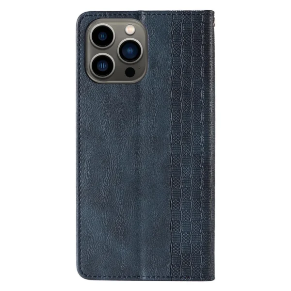 Magnet Strap Case Case for Samsung Galaxy S23 Ultra Flip Wallet Mini Lanyard Stand Blueeng