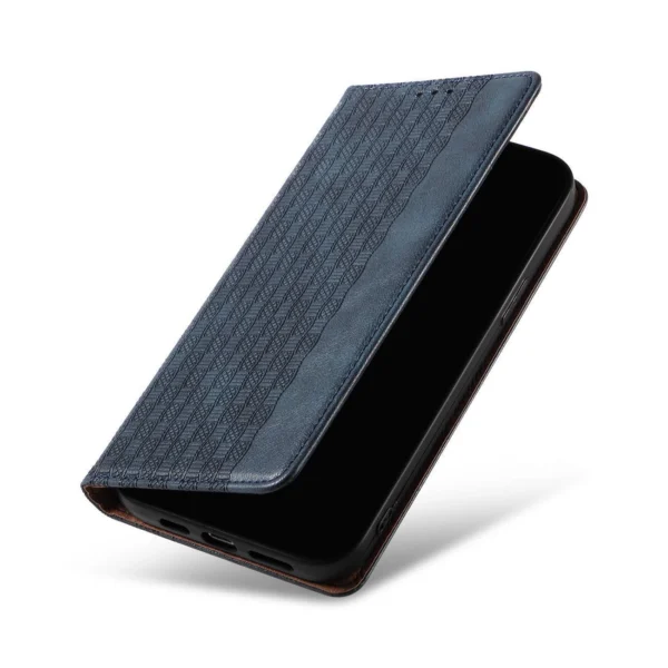 Magnet Strap Case Case for Samsung Galaxy S23 Ultra Flip Wallet Mini Lanyard Stand Blueeng