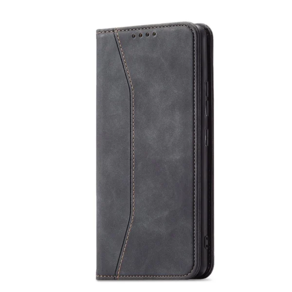 Magnet Fancy Case for Samsung Galaxy S23 flip cover wallet stand blackeng