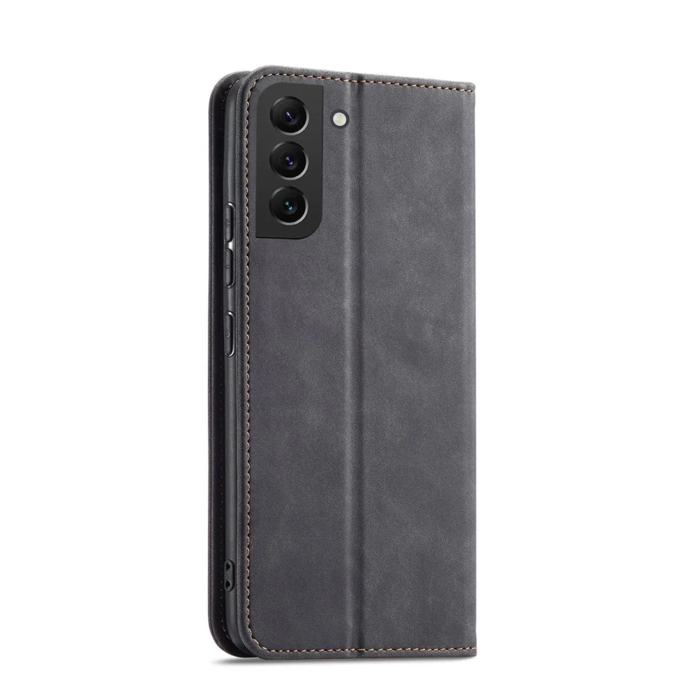 Magnet Fancy Case for Samsung Galaxy S23+ flip cover wallet stand blackeng
