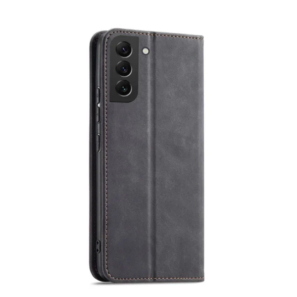 Magnet Fancy Case for Samsung Galaxy S23+ flip cover wallet stand blackeng