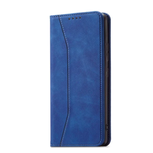 Magnet Fancy Case for Samsung Galaxy S23+ flip cover wallet stand blueeng
