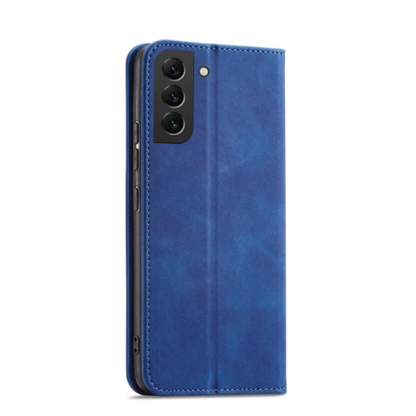 Magnet Fancy Case for Samsung Galaxy S23+ flip cover wallet stand blueeng