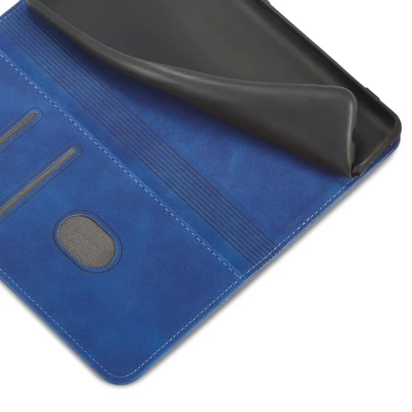 Magnet Fancy Case for Samsung Galaxy S23+ flip cover wallet stand blueeng