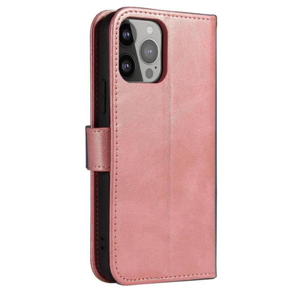 Magnet Case for Samsung Galaxy S23 Ultra Cover with Flip Wallet Stand Pinkeng