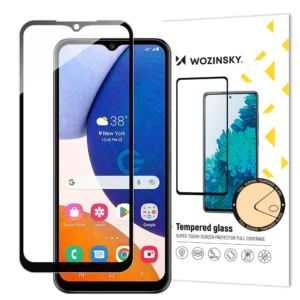 Wozinsky Full Glue Tempered Glass Samsung Galaxy A14 5G / A14 9H Full Screen Tempered Glass With Black Frameeng