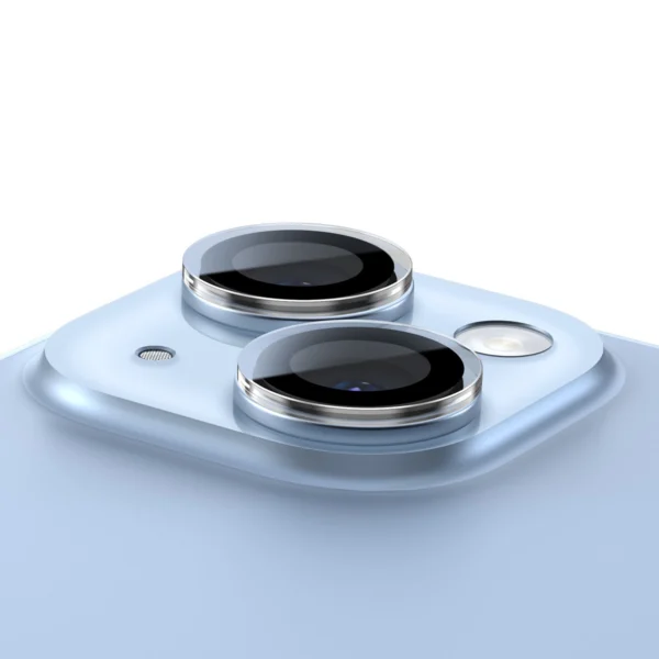 Baseus tempered glass for iPhone 14 / iPhone 14 Plus camera lenses transparent + cleaning kiteng