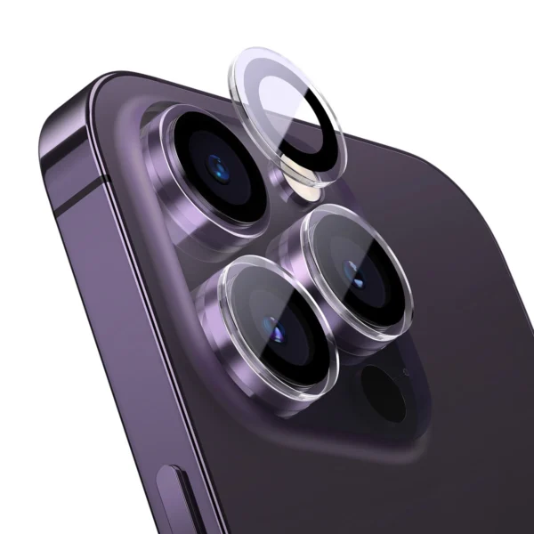 Camera tempered glass for iPhone 14 Pro / 14 Pro Max Baseus + mounting kiteng
